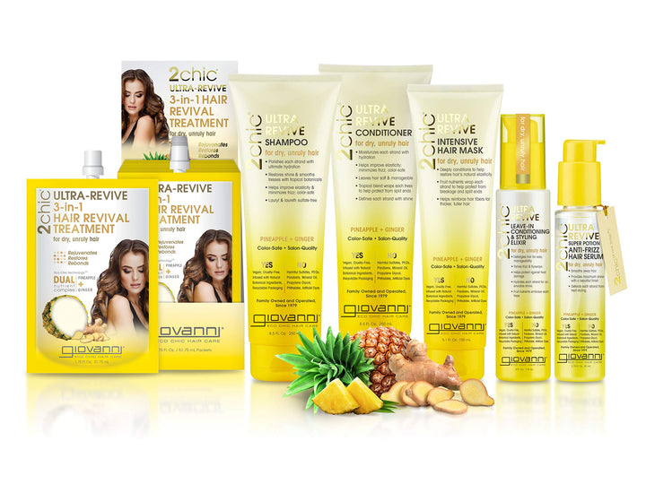 Cosmetics Ultra Revive Leave-in-Elixir Pineapple &amp; Ginger, 4 Oz (Pack of 1)