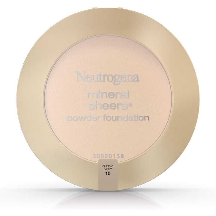 Mineral Sheers Powder Foundation, Classic Ivory 10, 0.34 Ounce