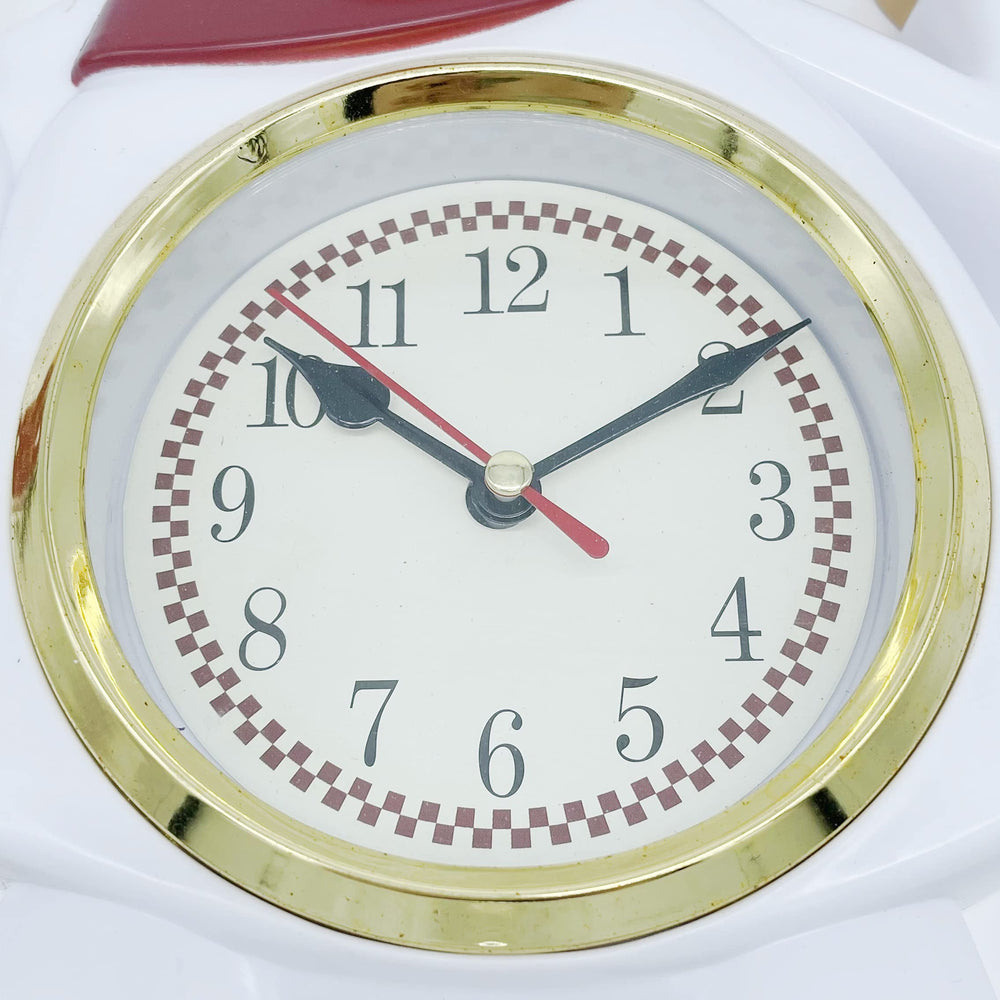 Chef Decorative Wall Mounted Clock for Kitchen Dinning Hall Restaurant Café TPCA54336-P