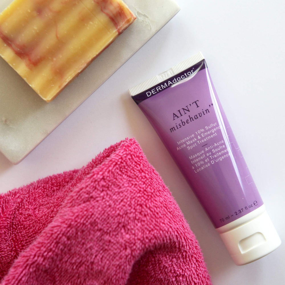 Aint Misbehavin Intensive Skin Clarifying Sulfur Acne Mask 70ml/2. 3oz