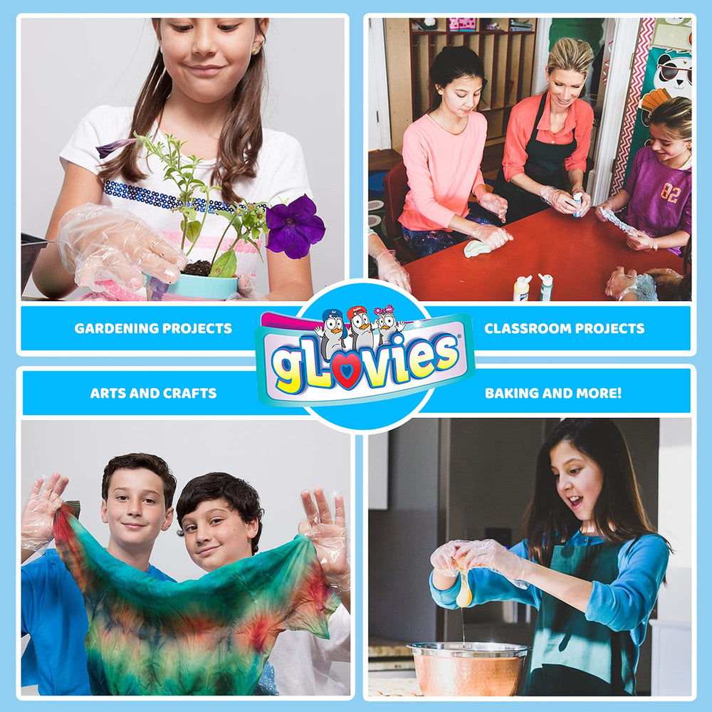 Glovies Multipurpose Latex-Free Disposable Gloves for K