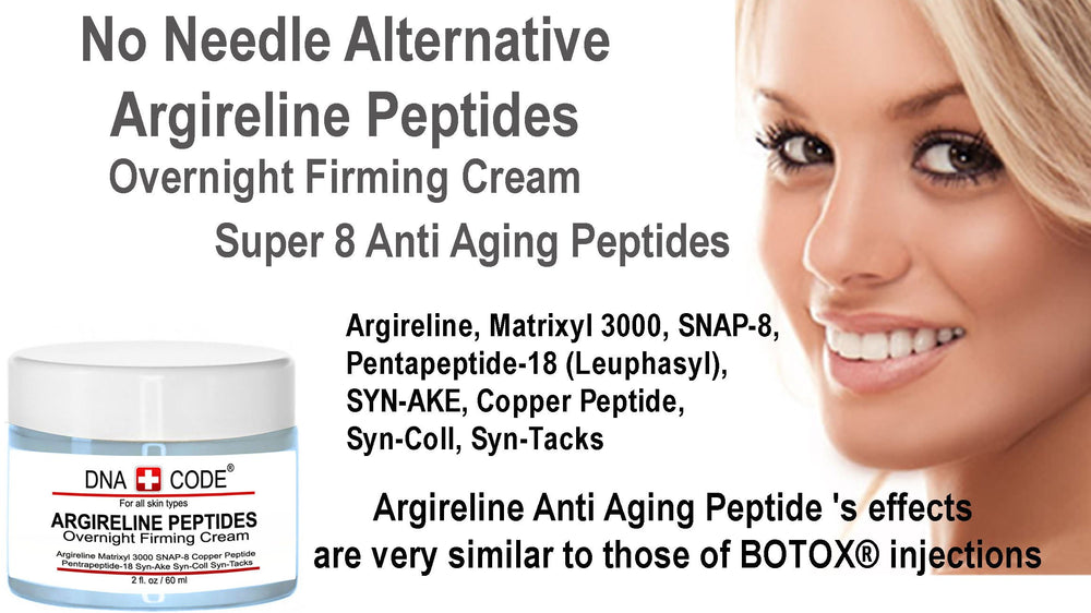 Magic Night Cream-No Needle Alternative-Pure Argireline Peptides Overnight Firming Cream-Argireline, Matrixyl 3000, SNAP-8, Pentapeptide-18 (Leuphasyl), SYN-AKE, Copper Peptide,Syn-Coll, Syn-Tacks