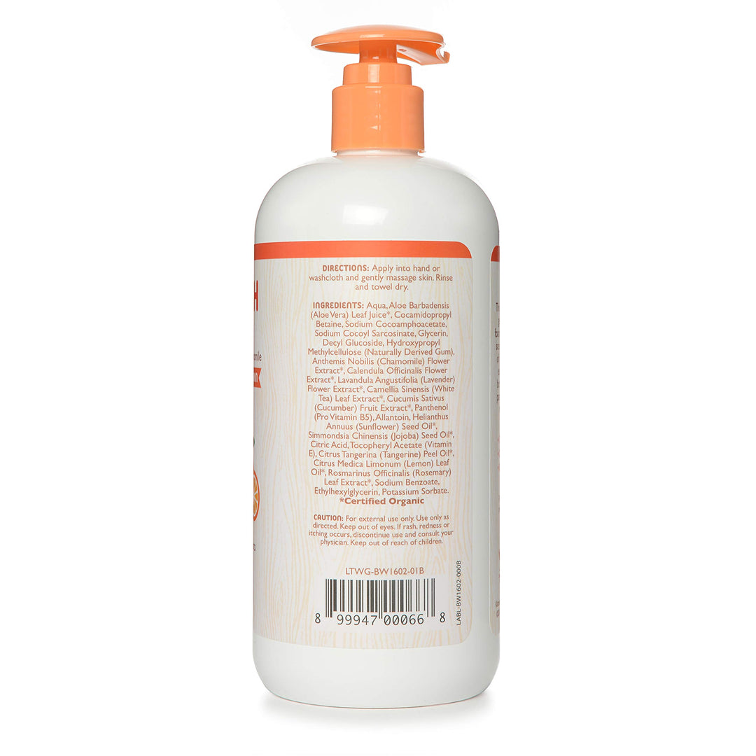 All Natural Baby Wash, Tangerine, 17 Fluid Oz