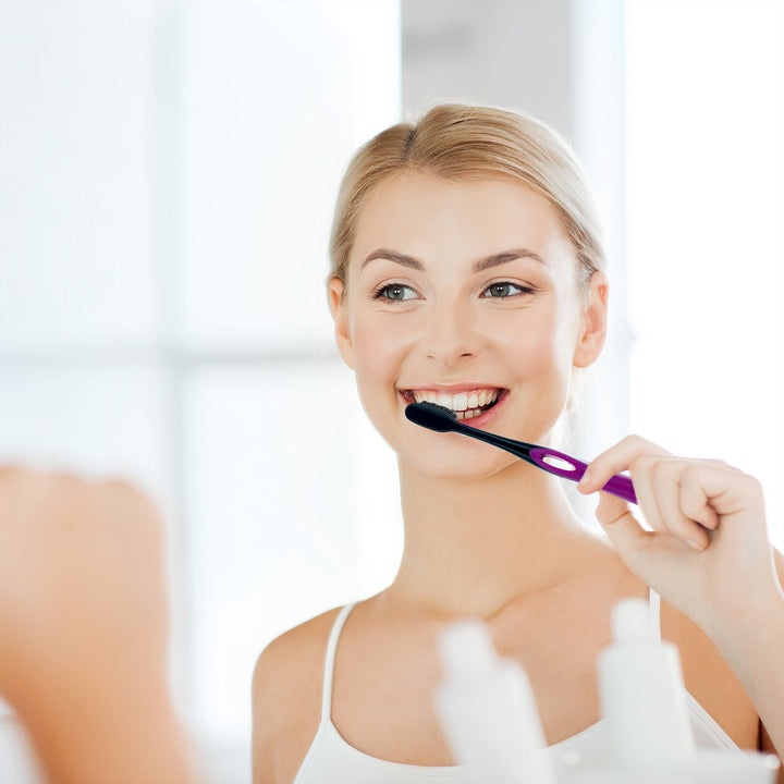 Activated Charcoal Bristle Toothbrush - Xtreme (Extreme