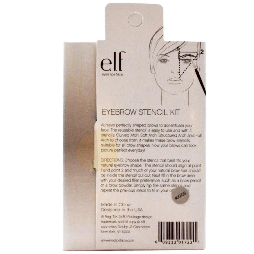 Cosmetics Eyebrow Stencil Kit for Perfectly Shaped Brows, Contains 4 Reusable Stencils