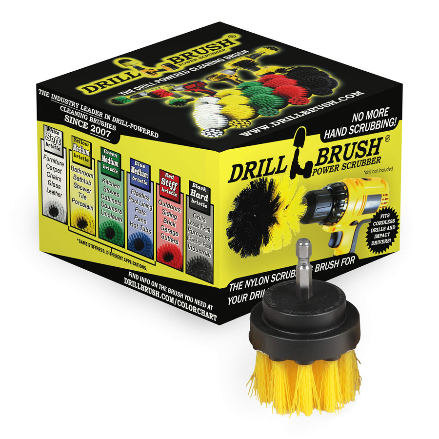 Bathroom Cleaning Brush - Shower Drill Cleaning Brush -