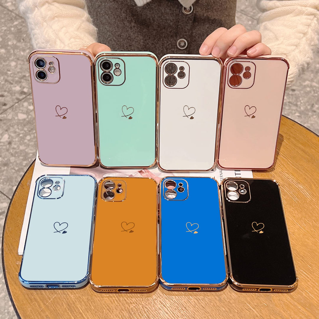 Designed for iPhone 11 Case for Women Soft TPU with 4 Corners Shockproof Protection 11 Phone Case Only, Full Camera Protection iPhone 11 Case (6.1 Inch) White