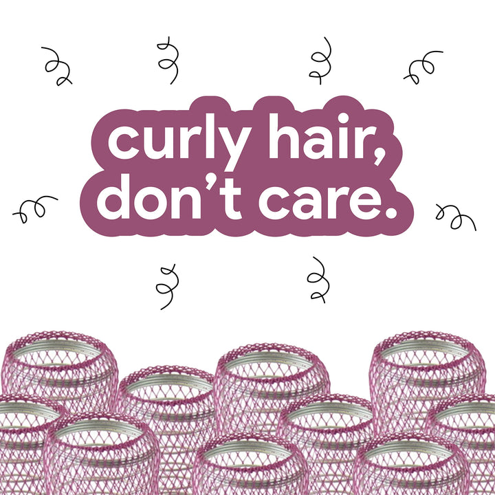 1-3/4 Jumbo Wire Mesh Hair Rollers - 6 Pcs.