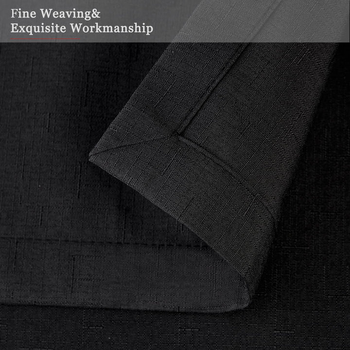 Mebakuk Cloth Placemats, Machine Washable Linen Style T