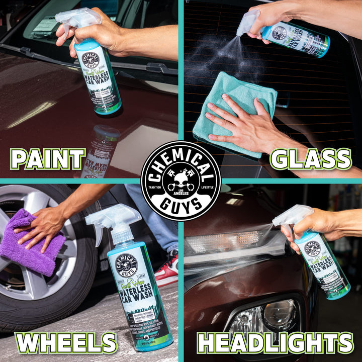 CWS20916 Swift Wipe Sprayable Waterless Car Wash, Easily Clean - Just Spray &amp; Wipe, Safe for Cars, Trucks, Motorcycles, RVs &amp; More, 16 fl oz