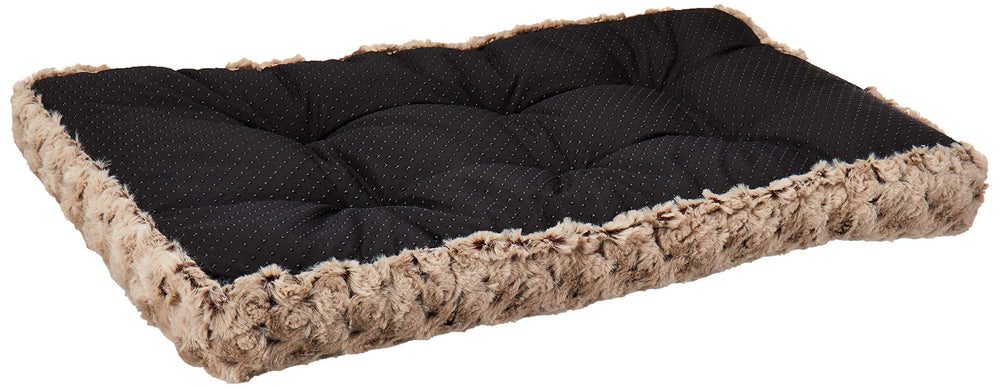 Midwest Homes for Pets Deluxe Dog Beds | Super Plush Dog & Cat Beds Ideal for Dog Crates | Machine Wash & Dryer Friendly, 1-Year Warranty