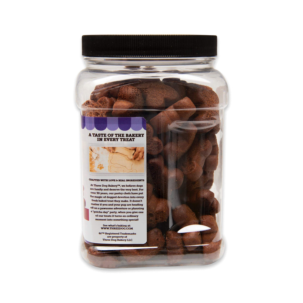 Soft Baked Grain Free Meaty Woofers, Chicken and Apple Flavor, Premium Treats for Dogs, Brown, 1.62 Pound (Pack of 1)