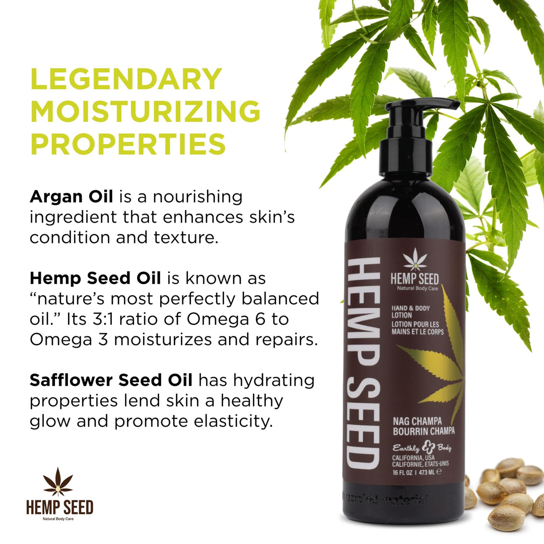 Hand &amp; Body Lotion Nag Champa 16oz