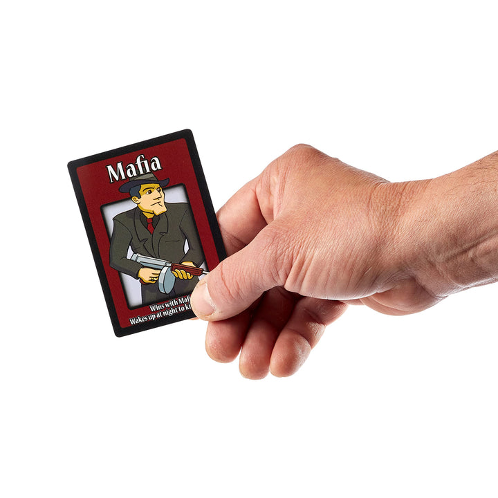 Mafia The Party Game – Game of Lying, Bluffing, Deceit –38 Role Cards, Card Game for Adults and Teens – Interactive Board Game for Friends, Family, Stocking Stuffer