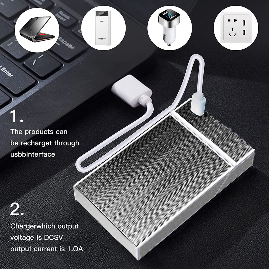 DXIN Cigarette Case King Size Aluminum for Whole Packag