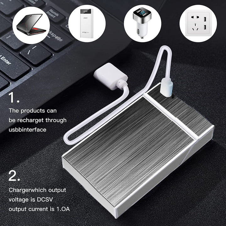 DXIN Cigarette Case King Size Aluminum for Whole Packag