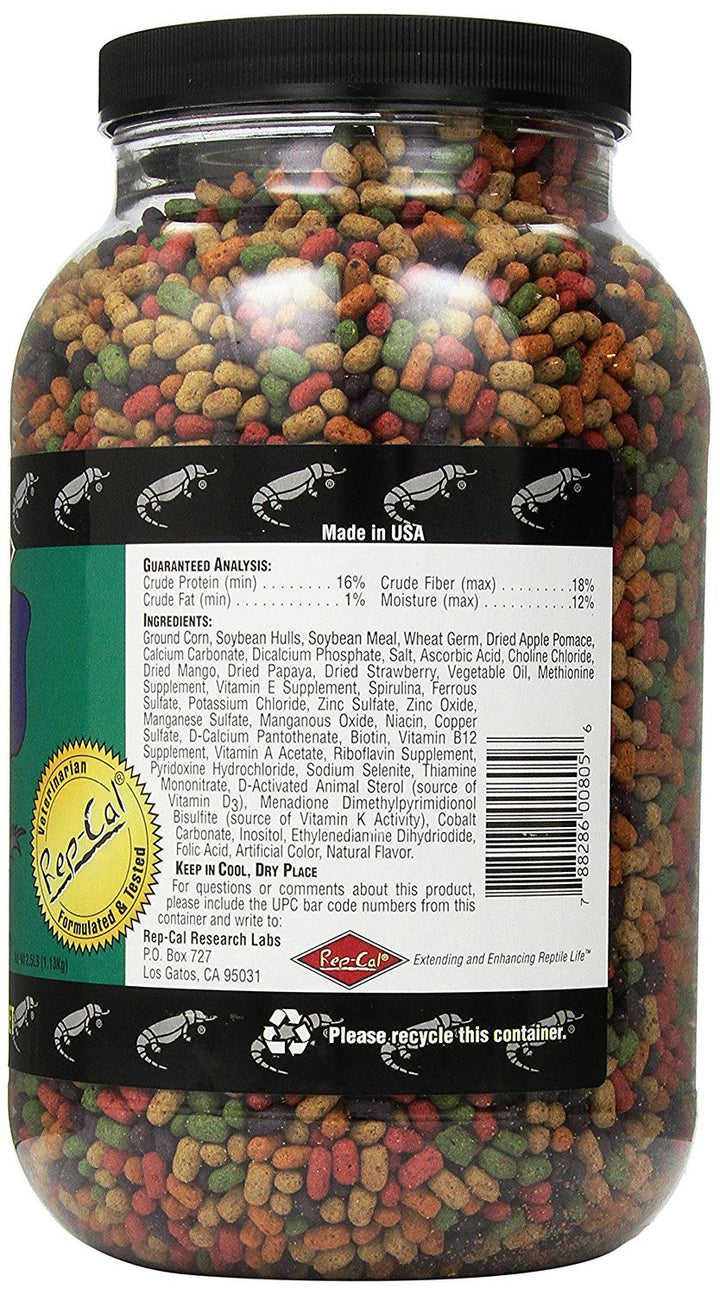 Rep-Cal SRP00805 Adult Iguana Food, 2.5-Pound