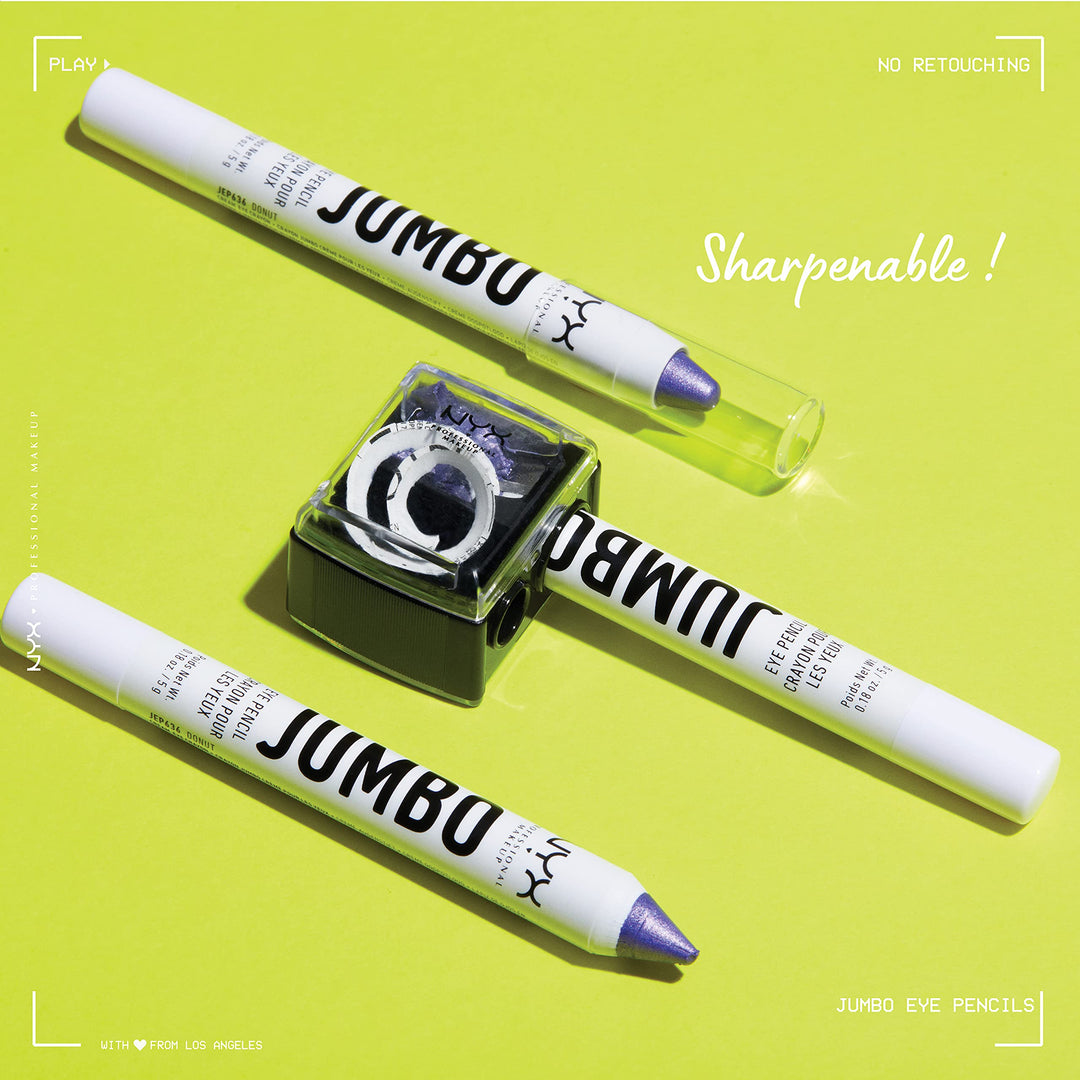 Jumbo Eye Pencil, Blendable Eyeshadow Stick &amp; Eyeliner Pencil - Milk (White)