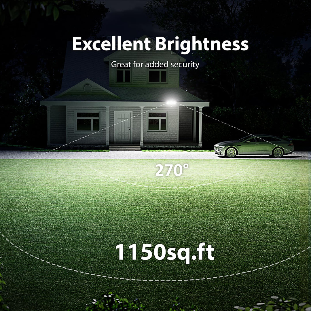 Onforu 65W LED Security Lights Motion Sensor Light Outd