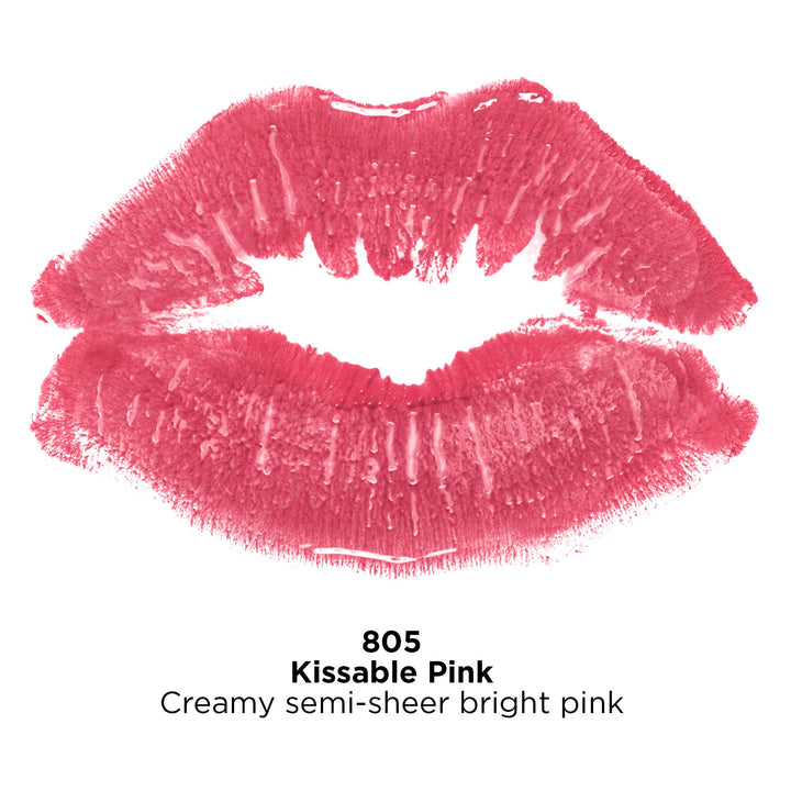 Super Lustrous Cream Finish Lipstick (Shine ~ Kissable Pink 805)