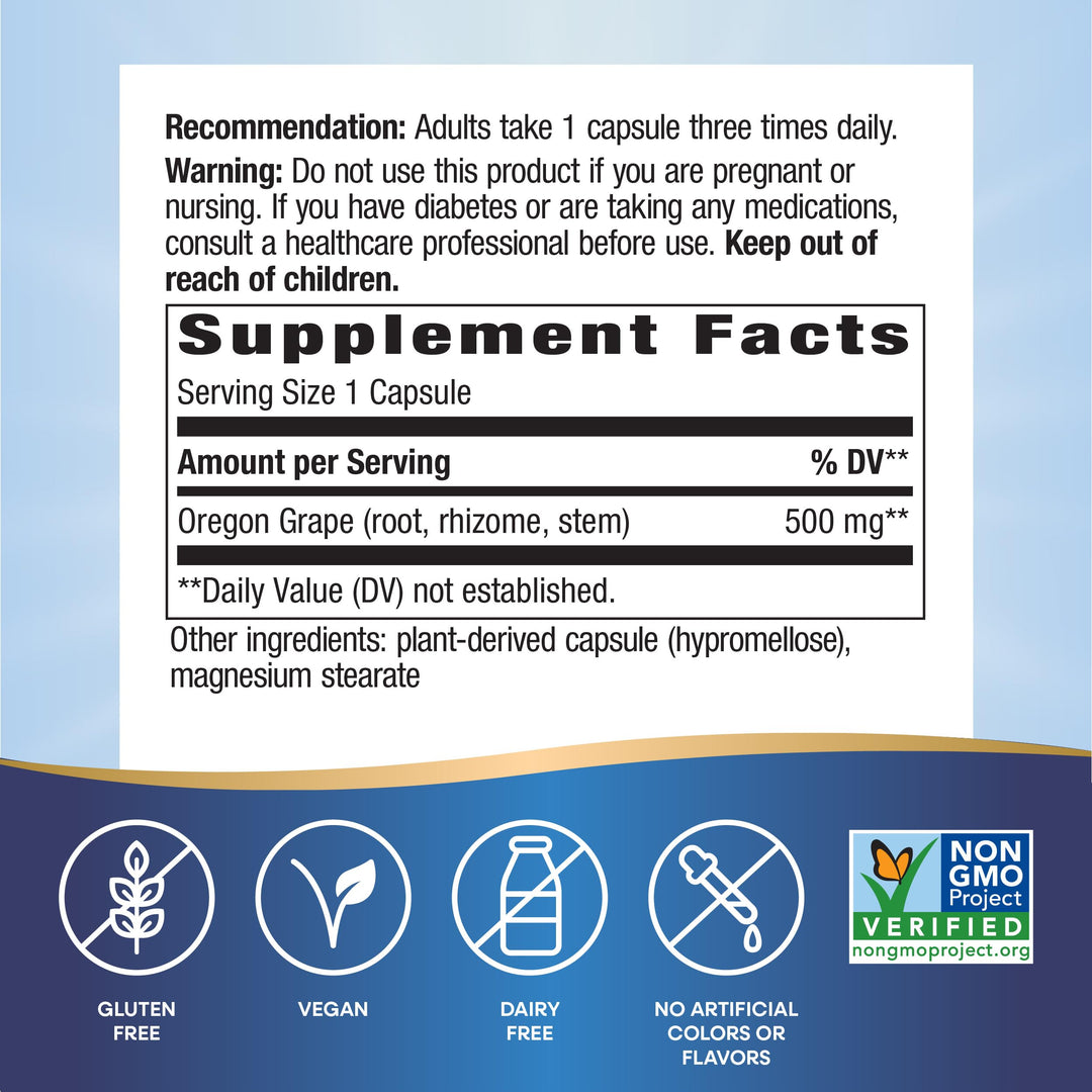 Nature&#39;s Way Oregon Grape, Traditional Digestio