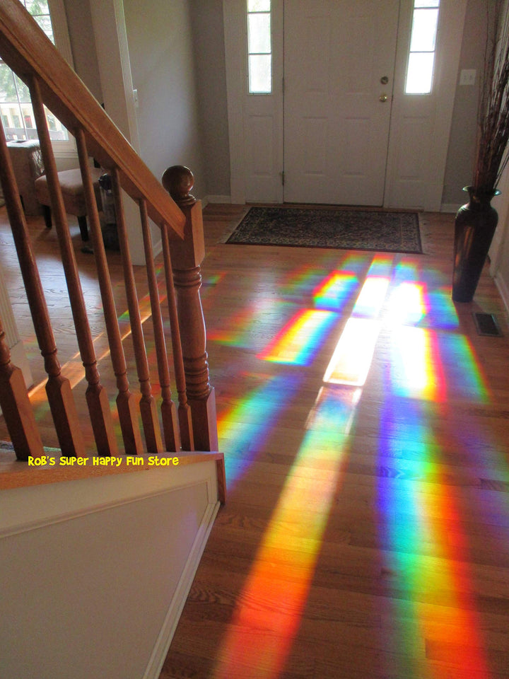 Diffraction Grating Sheet - Do-it-Yourself Sun Catcher - Bring Rainbows Into Your Home