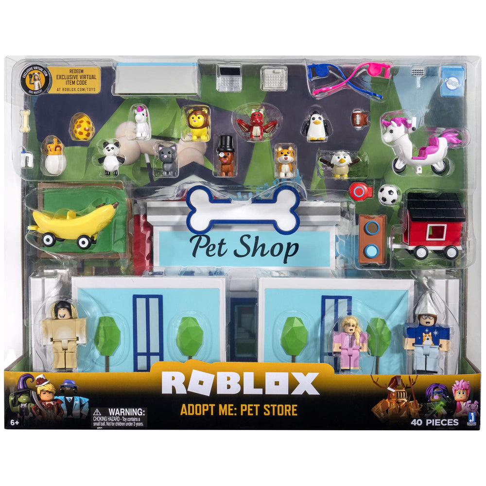 Celebrity Collection - Adopt Me: Pet Store Deluxe Playset [Includes Exclusive Virtual Item]