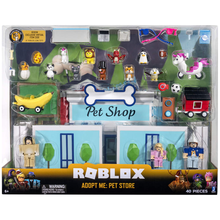 Celebrity Collection - Adopt Me: Pet Store Deluxe Playset [Includes Exclusive Virtual Item]