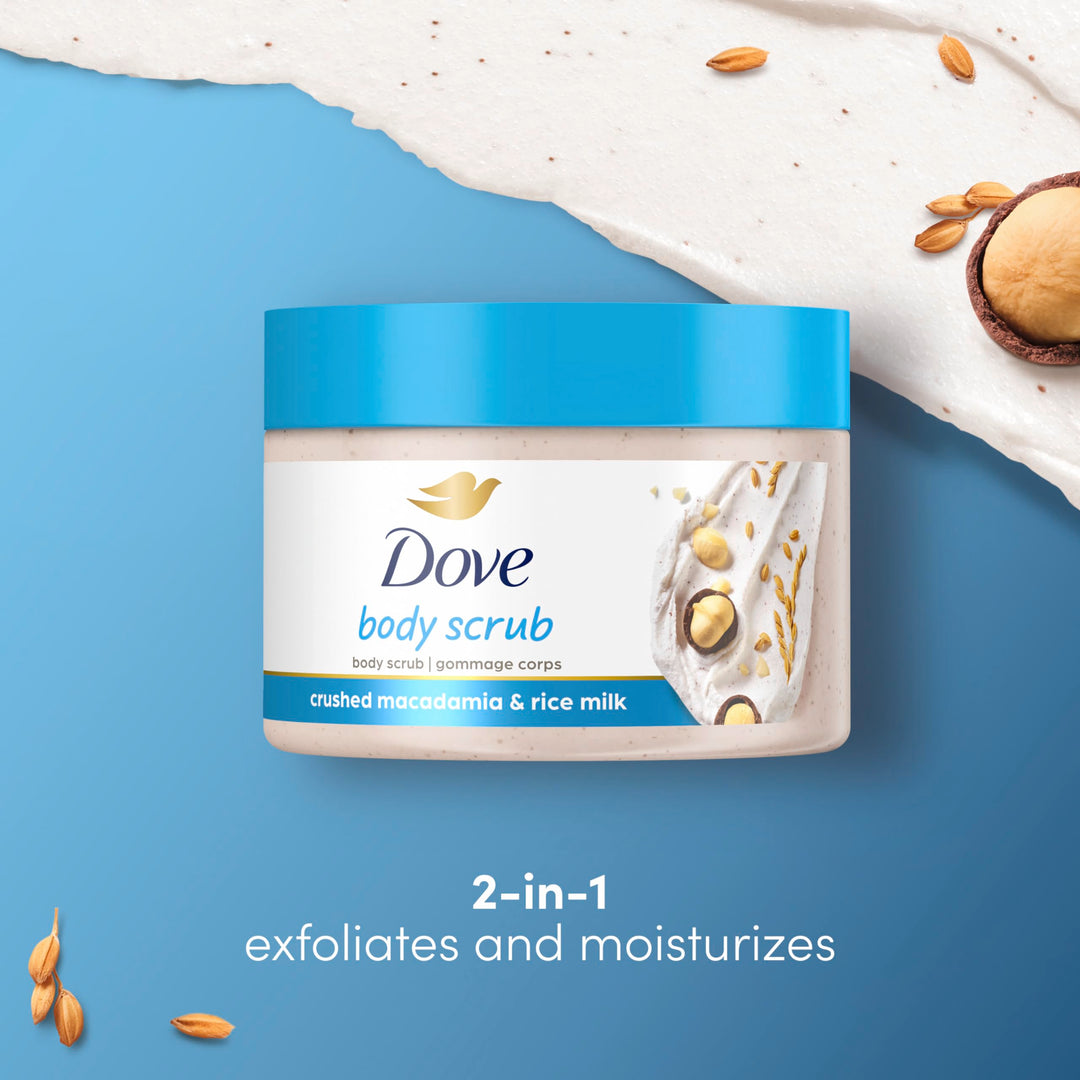 Dove Exfoliating Body Polish Body Scrub Kiwi & Aloe 10.5 oz