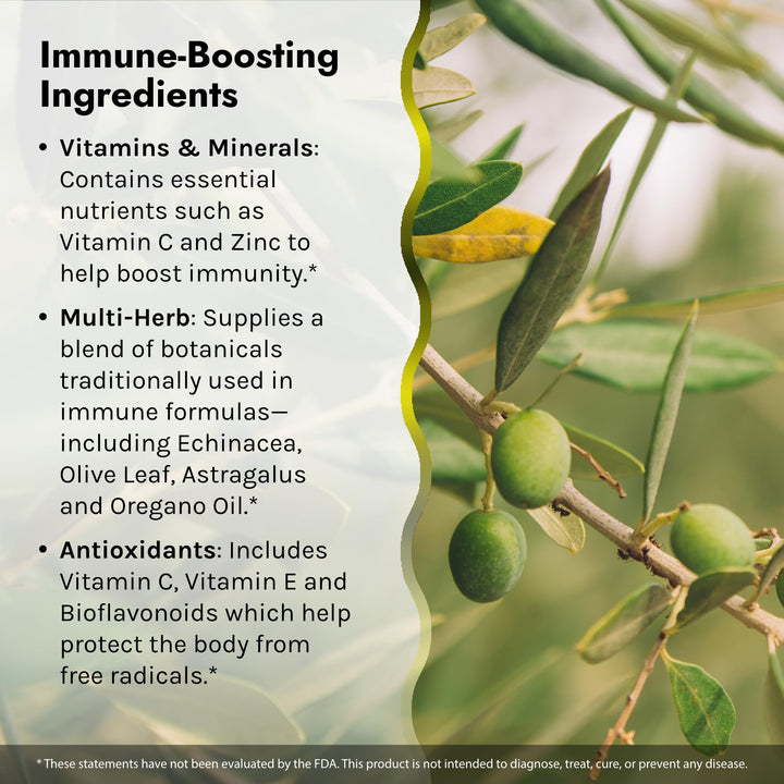 Immuno-Shield All Season Wellness for Body&#39;s Natural Defense System - 100 Liquid Softgels