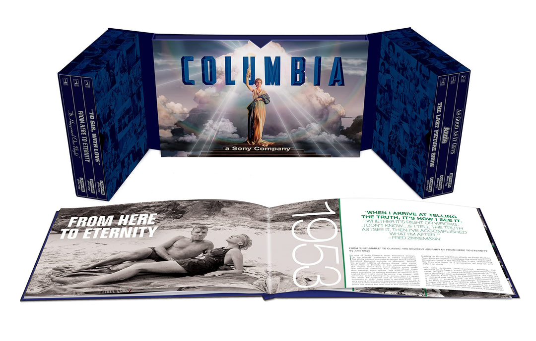 Columbia Classics 4K Ultra HD Collection Volume 3 (It Happened One Night / From Here to Eternity / To Sir, With Love / The Last Picture Show / Annie (1982) / As Good As It Gets) [4K UHD] [Blu-ray]