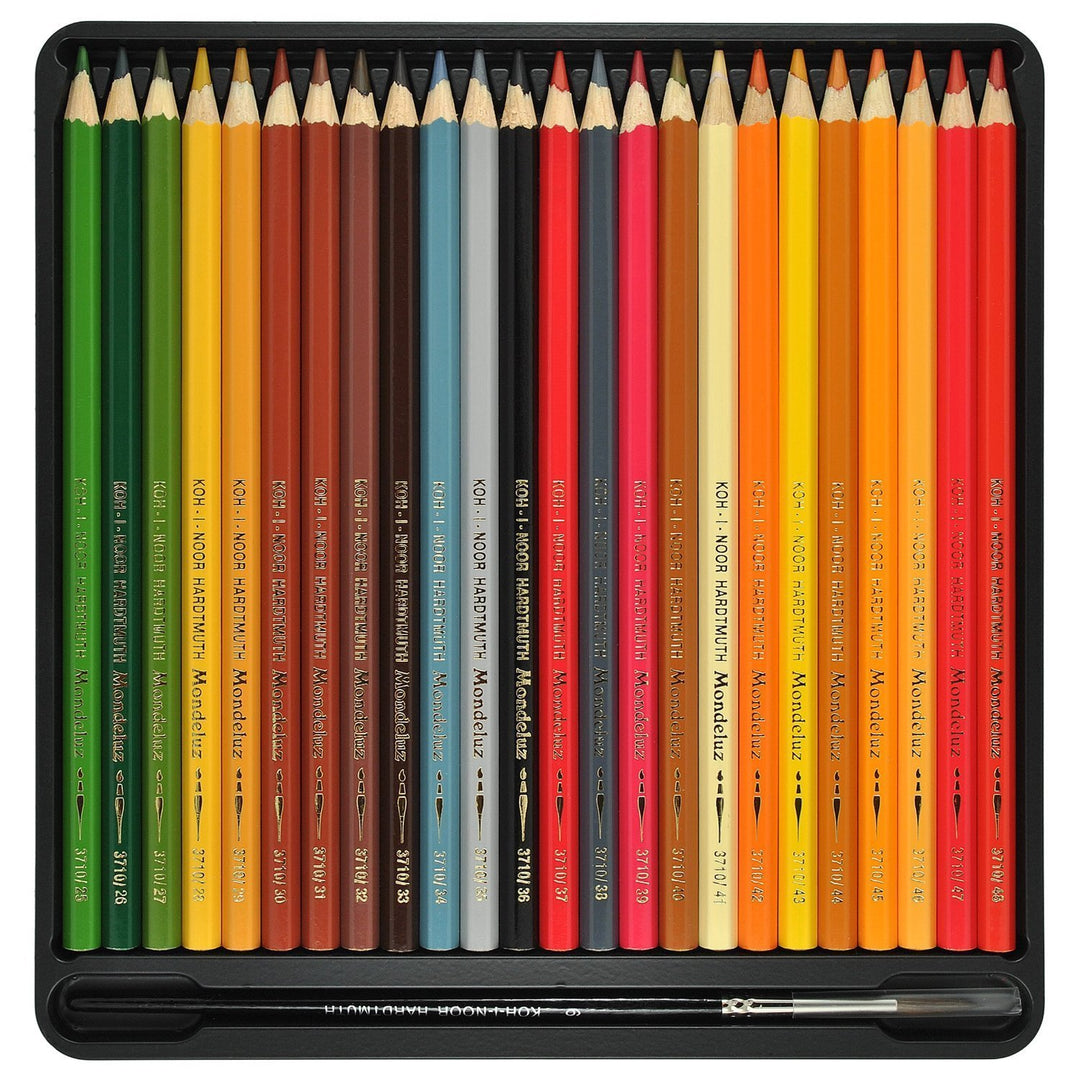 Koh-i-noor Mondeluz Aquarell Drawing Set. 72 Colored Pencils.