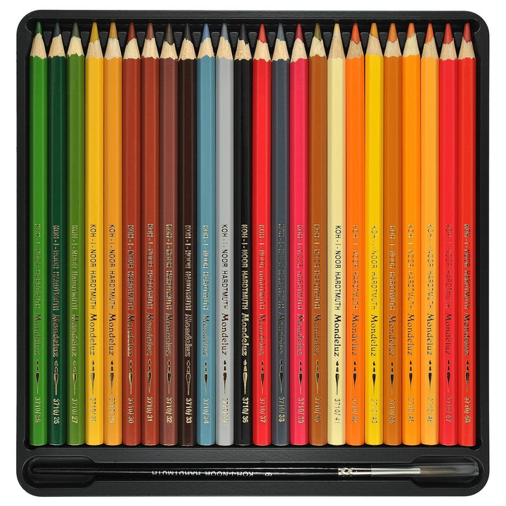 Koh-i-noor Mondeluz Aquarell Drawing Set. 72 Colored Pencils.