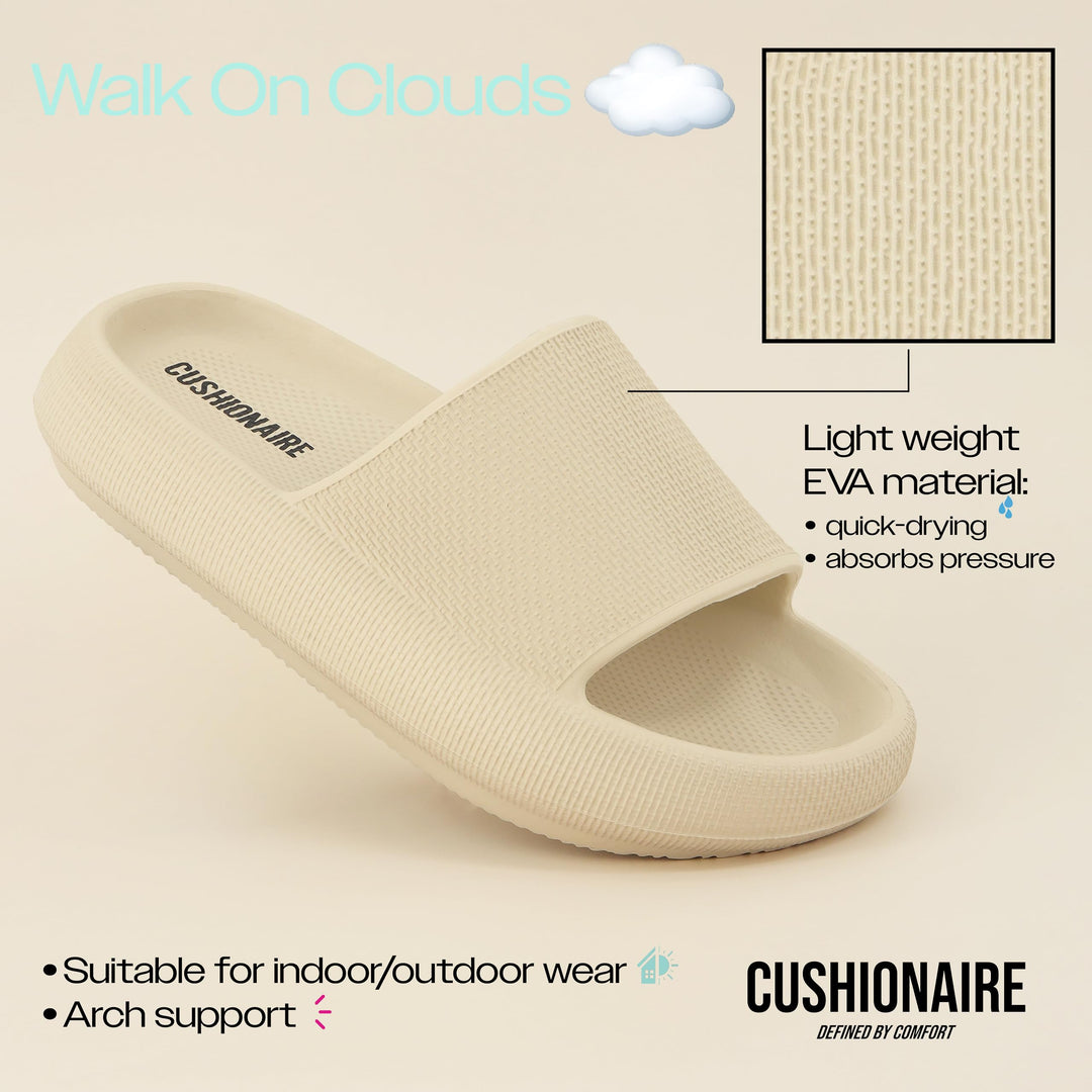 Women&#39;s Feather Cloud Recovery Slide Sandals with +Comfort, Blush 7