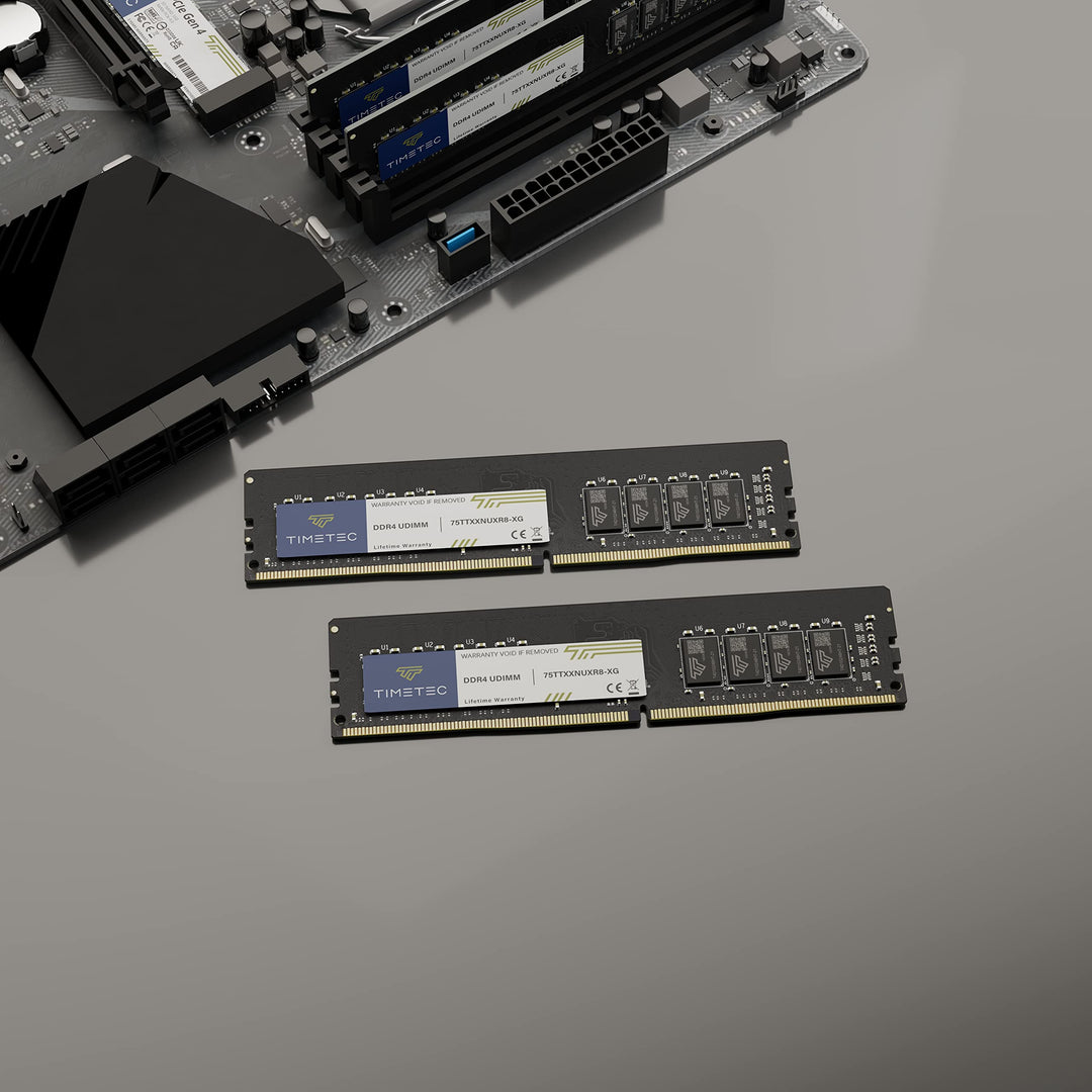 16GB DDR4 2133MHz PC4-17000 Non-ECC Unbuffered 1.2V CL15 2Rx8 Dual Rank 288 Pin UDIMM Desktop PC Computer Memory RAM Module Upgrade (16GB)