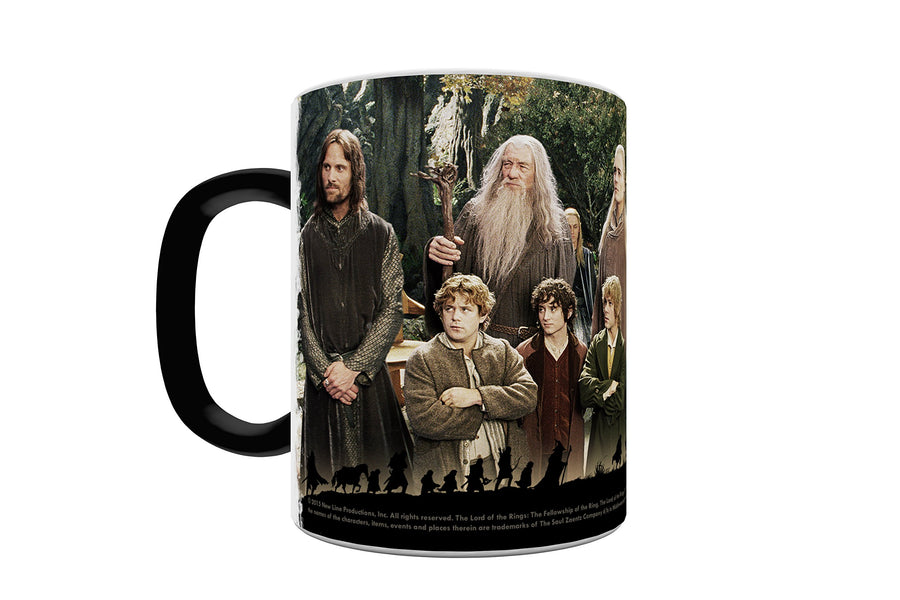 Morphing Mugs Lord of The Rings - The Fellowship - One 11 oz Color Changing Heat Sensitive Ceramic Mug – Image Revealed When HOT Liquid Is Added!