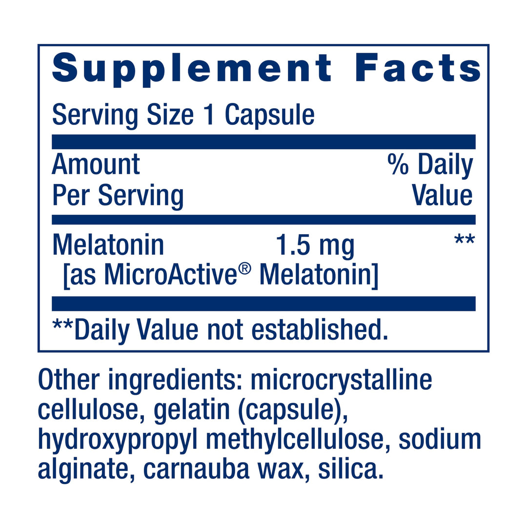 Melatonin IR/XR, 60 Capsules