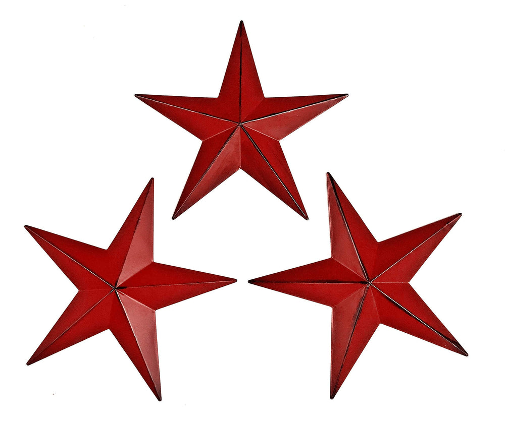 Bellaa 23554 Western Star Metal Wall Decor Inside Outdo