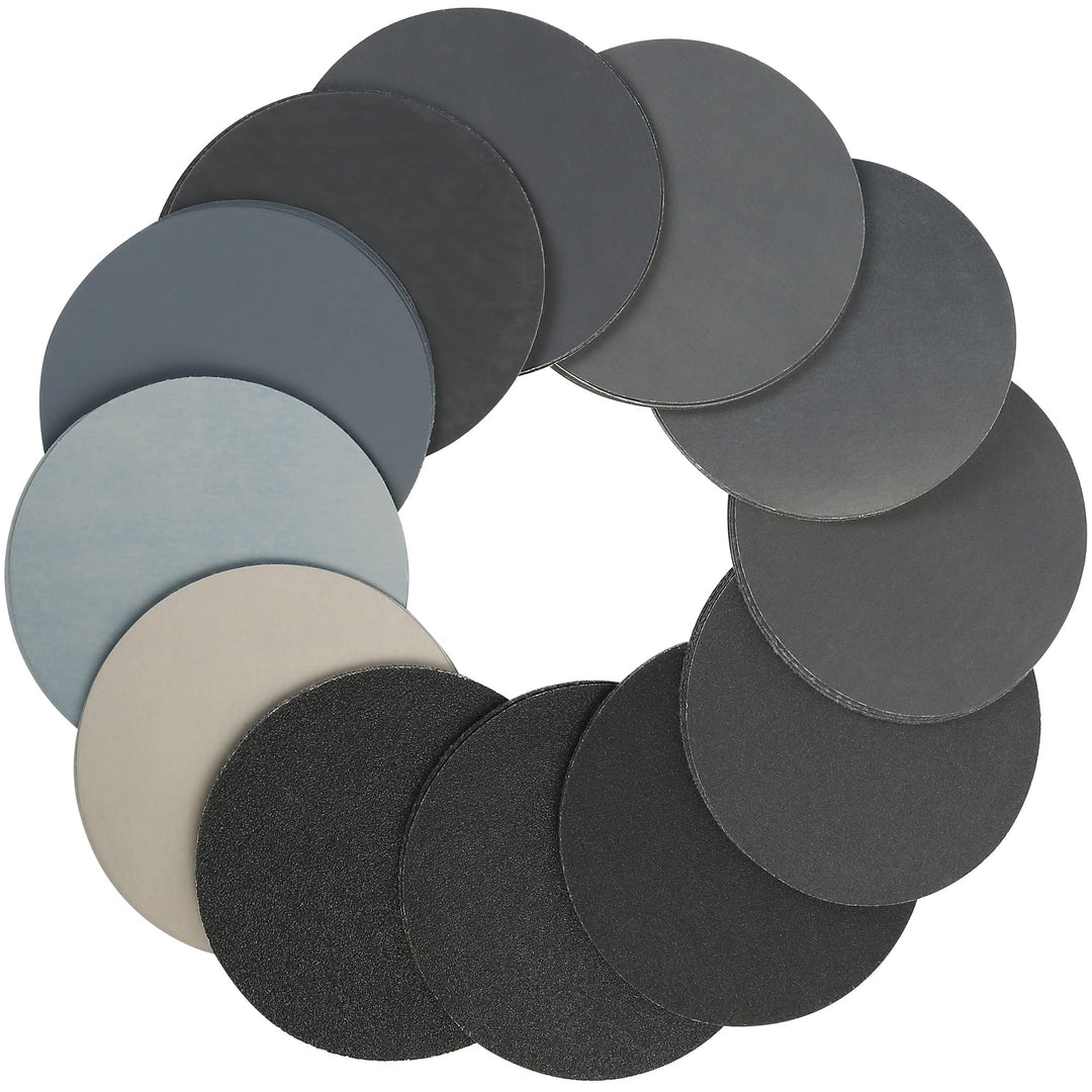 LotFancy 6 Inch Wet Dry Sanding Disc, 60PCS 60 to 7000 