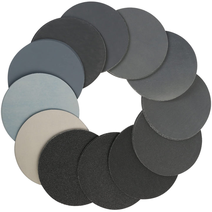 LotFancy 6 Inch Wet Dry Sanding Disc, 60PCS 60 to 7000 