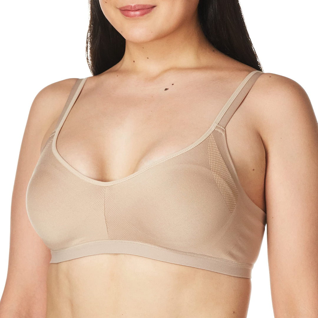 womens Easy Does It No Bulge Bra, Toasted Almond, Medium US
