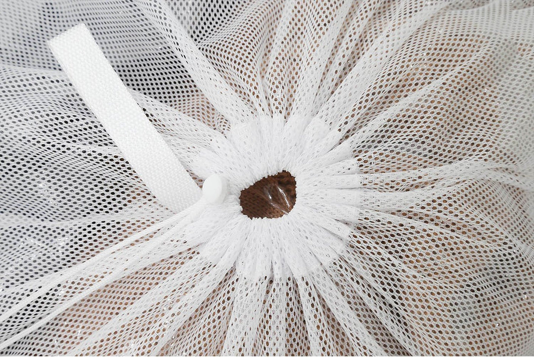 Mesh Laundry Bag With Drawstring For Delicates, Washing