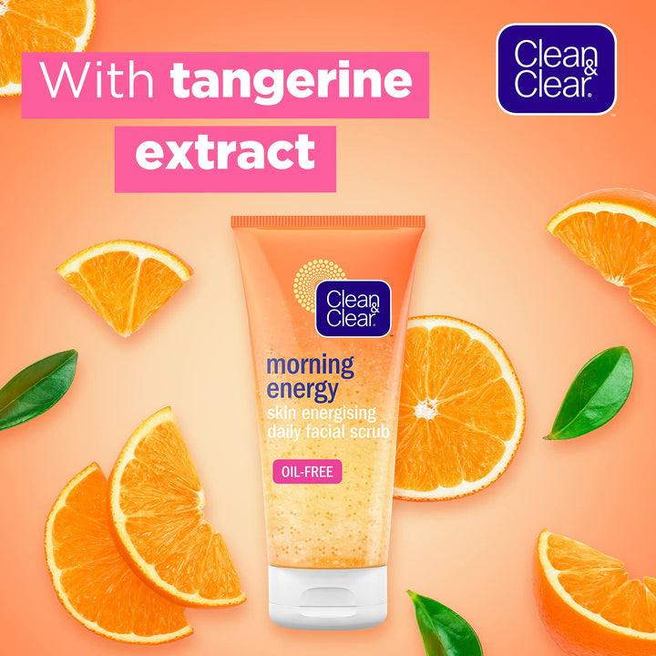 Clean &amp; Clear Morning Energy Skin Energising Daily Facial Scrub 150 ml