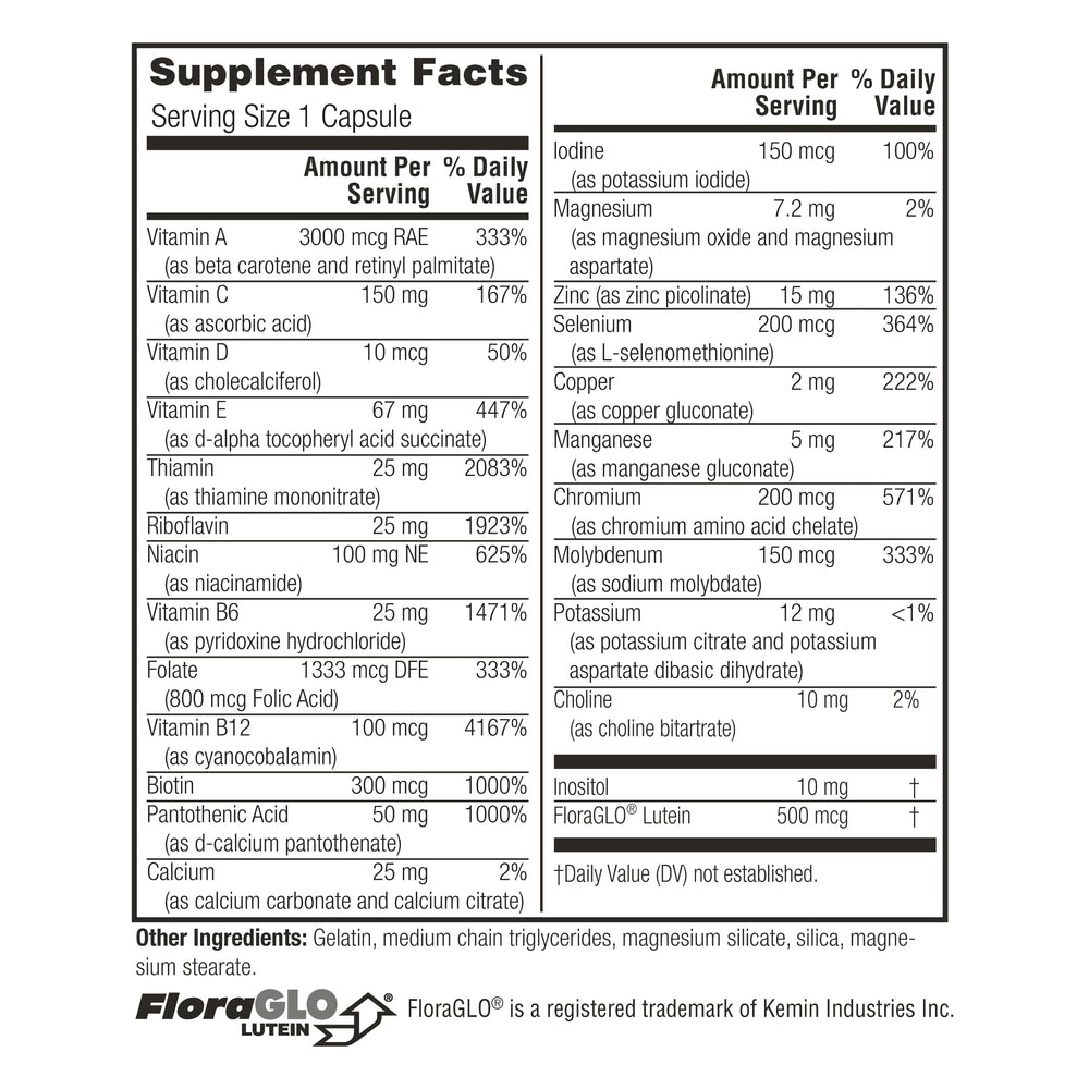 Twinlab Daily One Caps Without Iron - Nutritional Suppl