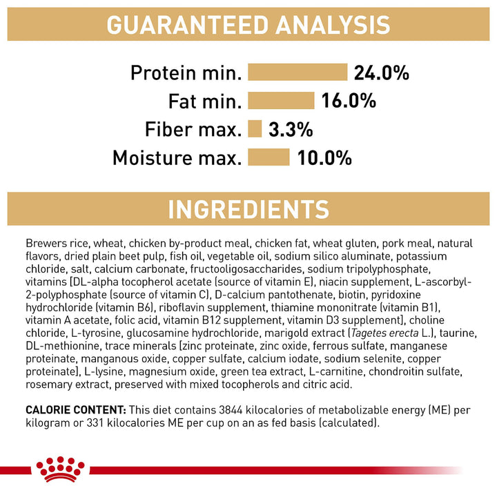 Breed Health Nutrition French Bulldog Adult: Dry Dog Food, 17 lb bag