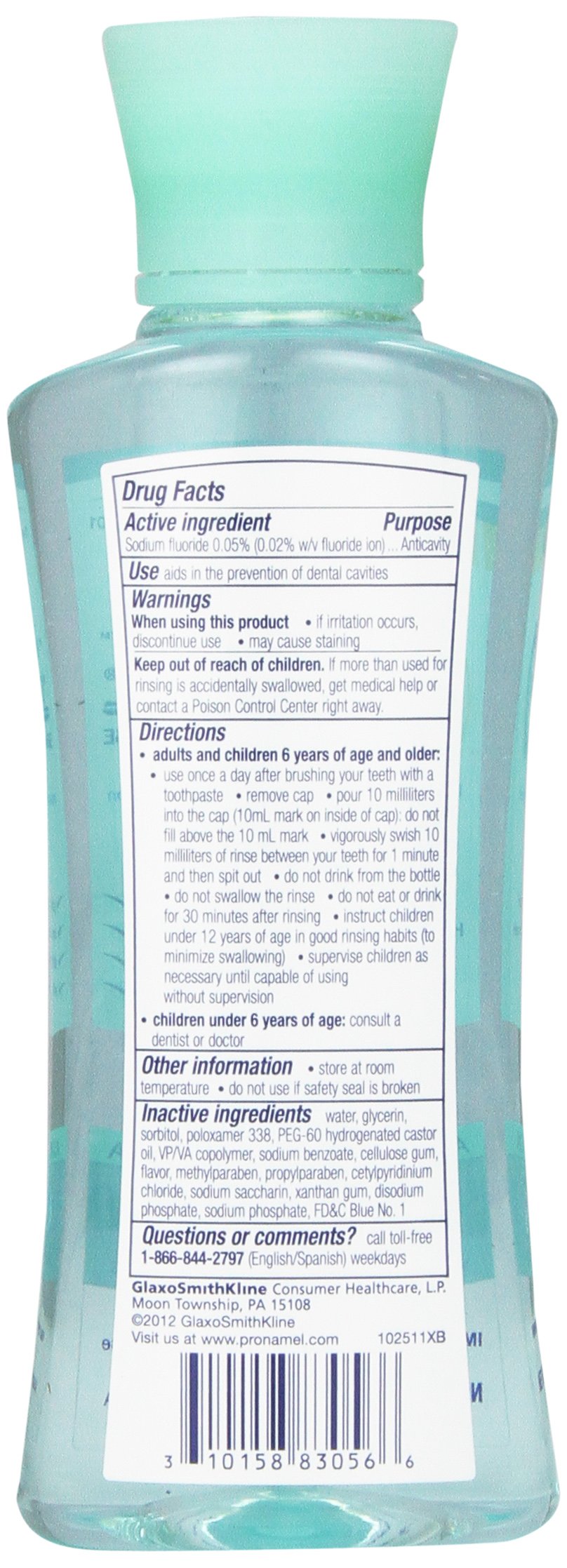 Sensodyne Pronamel Mouthwash, 8.4 Ounce