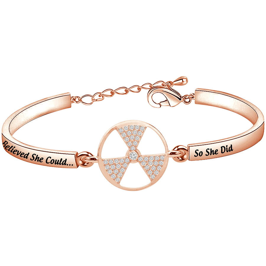 MAOFAED X-Ray Tech Gift Radiographer Gift She believed 