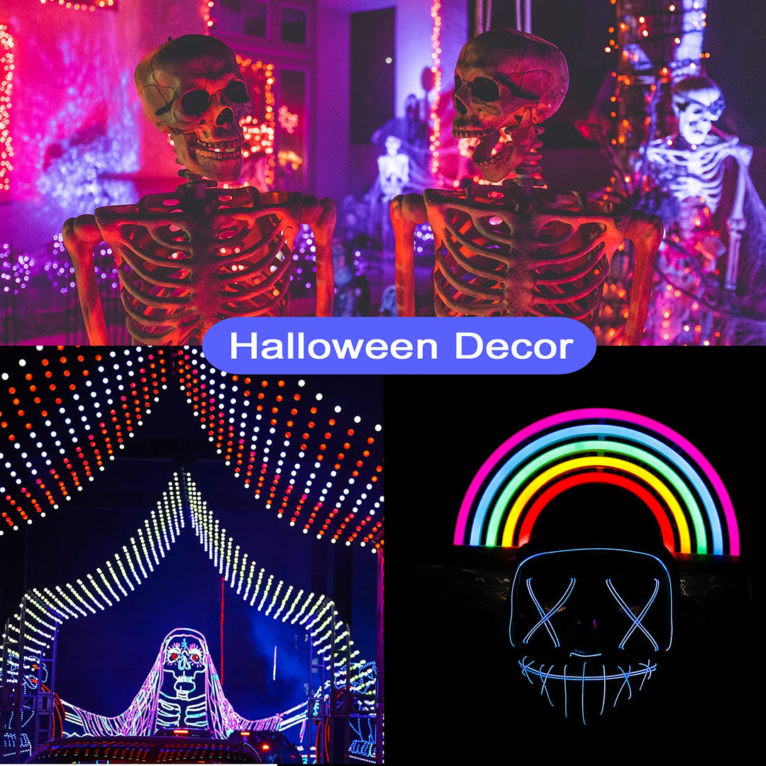 BR30 UV Black Light Bulb - 15W(100w Equivalent) E26 Medium Base, UVA 385-410nm, Blacklight Flood Light Bulbs Perfect for Body Paint, Blacklights Party, Fluorescent Poster, Halloween, Bedroom, 2 Pack