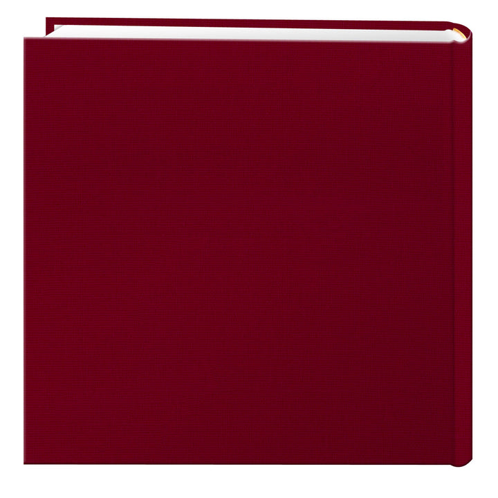 Fabric Frame Cover Photo Album 200 Pockets Hold 4x6 Photos, Champion Burgundy