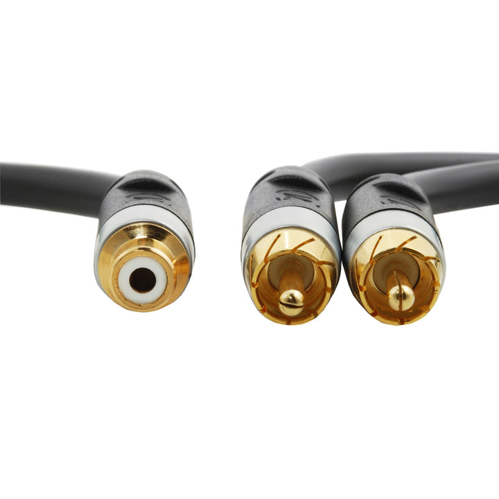 Mediabridge Ultra Series RCA Y-Adapter (12 Inches) - 2-